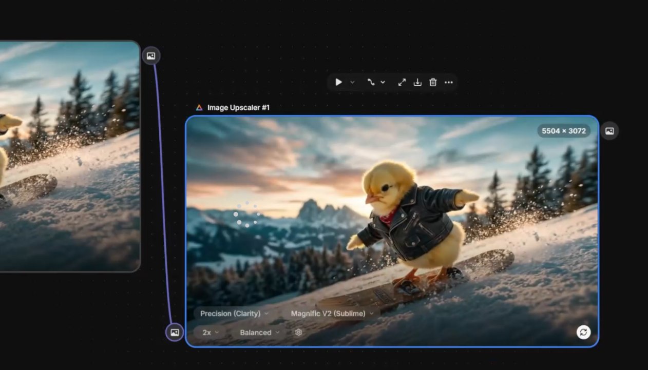 Screenshot real do Freepik Spaces